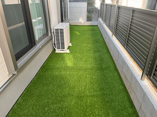 人工芝専門店ふわふわターフの人工芝施工事例