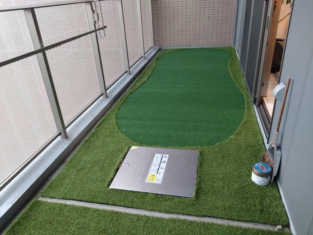 SターフO2とSターフGOLF12mmの事例画像（千葉）アフター