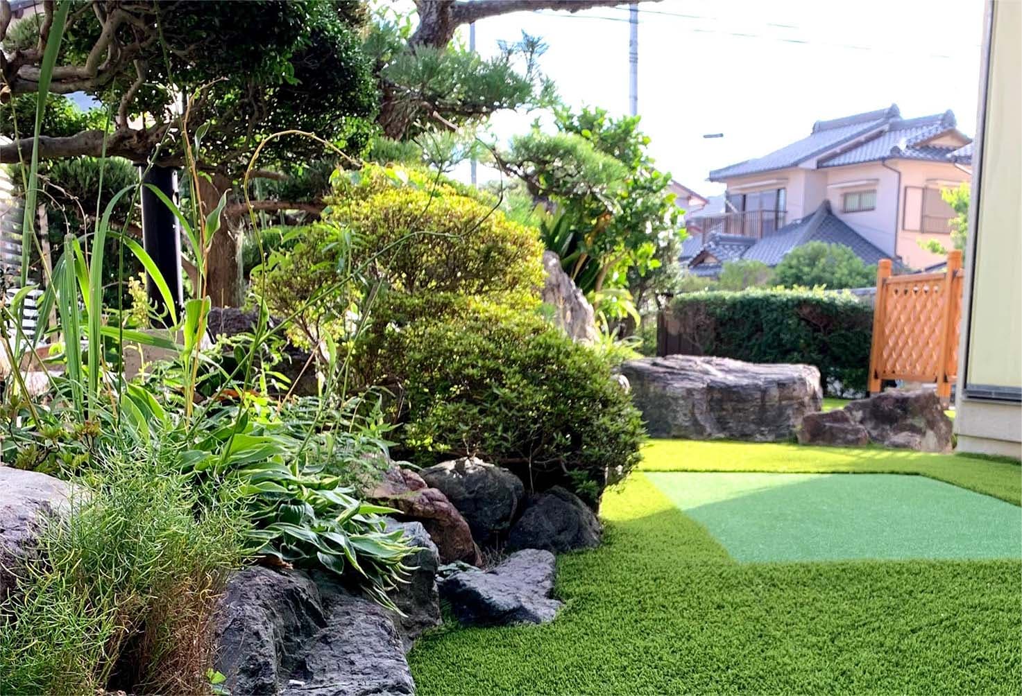 俺の芝の施工事例画像