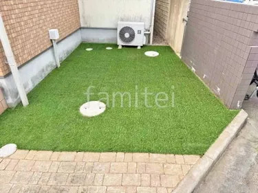 ファミリー庭園の施工事例画像