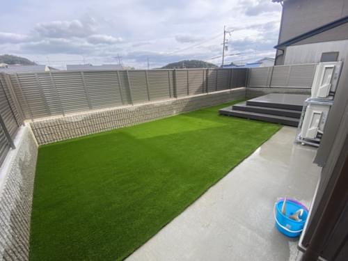 近畿グリーンプランニングの人工芝施工事例