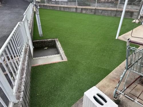 にしはら造園の人工芝施工事例