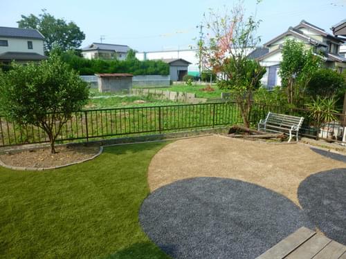 Real Green Worksの人工芝施工事例