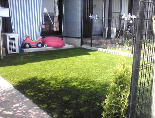 ヒロマエAZの人工芝施工事例