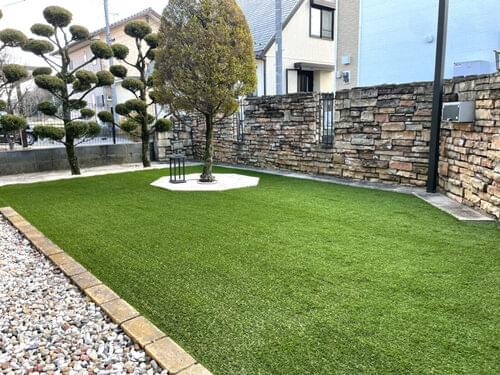 メモリーターフの人工芝施工事例